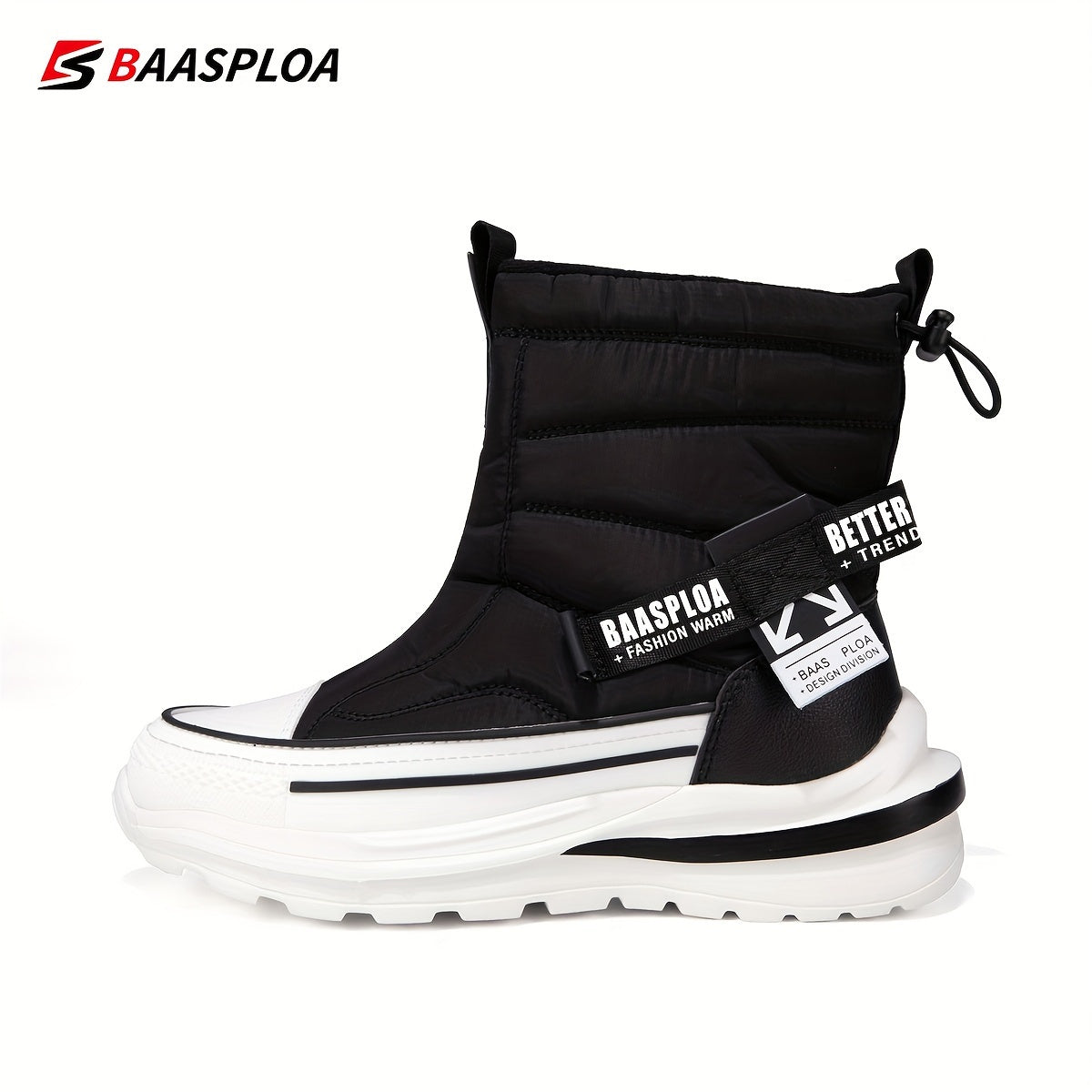 Women's High Top Snow Boots Anti Slip Warm Thick Bottom Boots