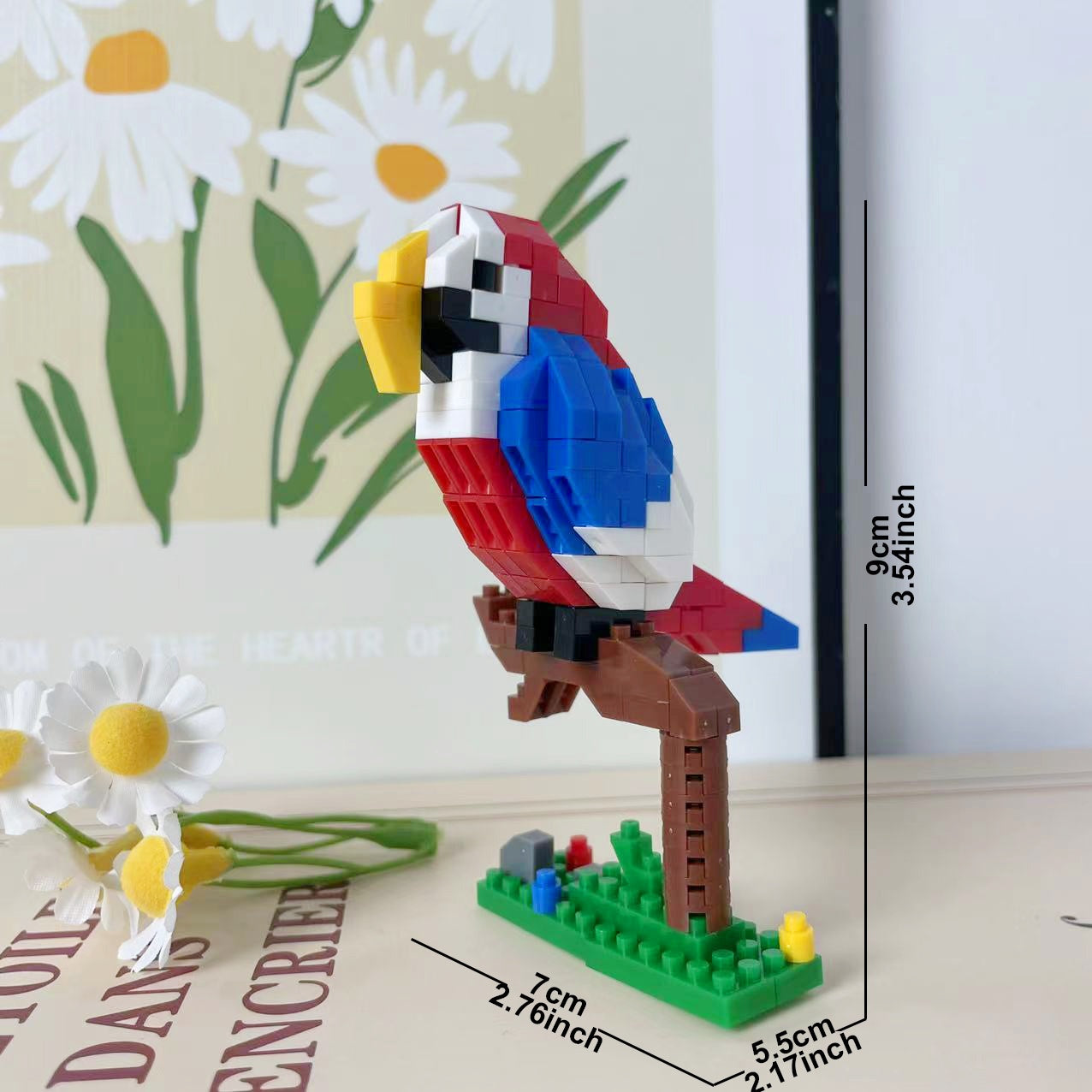 Cute Animal Building Blocks Model 3D Assembly Toy for Hand Eye Coordination