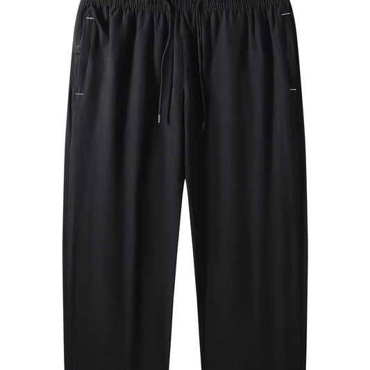 Boys Stylish Solid Jeans Cropped Pants Bottoms With Pockets