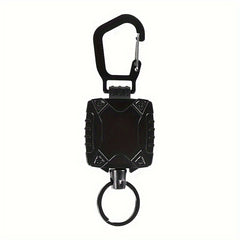 Retractable ID Card Holder Keychain for Outdoor Activities