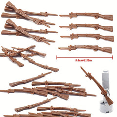 Building Blocks Man Figures Toy Weapon Parts