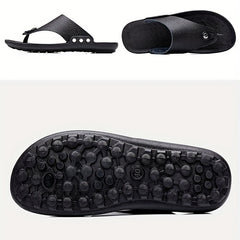 Men's Summer Beach Sandals Arch Support Non Slip Slide On Slipper
