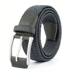 Nylon Men's Belt Pin Buckle Casual Woven Belt