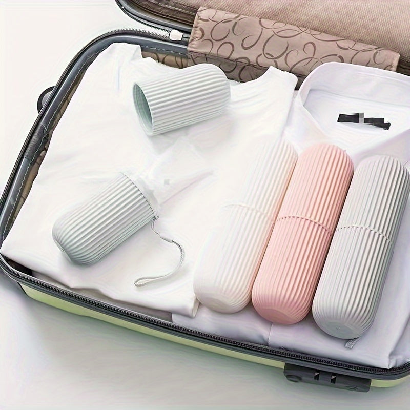 Camping Toothbrush Set Portable with Storage Box