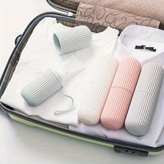Camping Toothbrush Set Portable with Storage Box