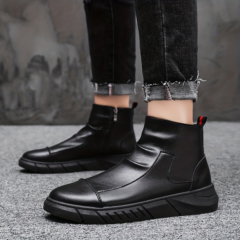 Men's Motorcycle Boots Outdoor Non Slip Wear resistant Shoes