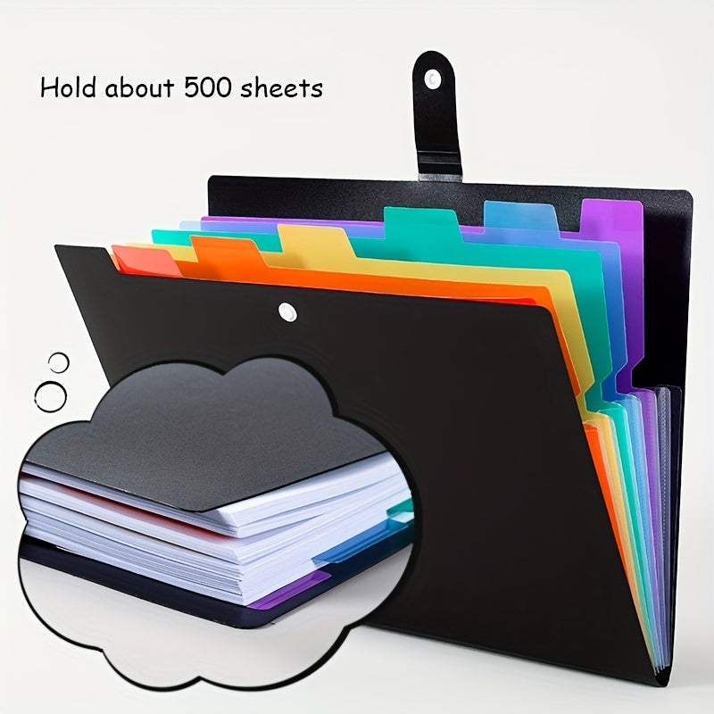 Accordion File Holder Organizer A4 Letter Size Paper Document Receipt Organizer