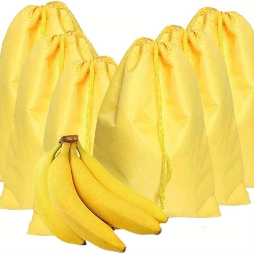 2pcs Yellow Banana Storage Bags Prevent Ripening Freshness Washable Durable