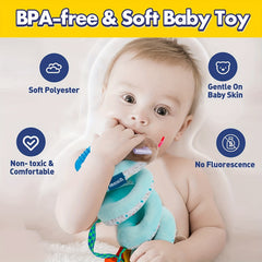 Baby Car Seat Toys Stroller Mobile Toy For Boys Girls Spiral Hanging Plush Toys
