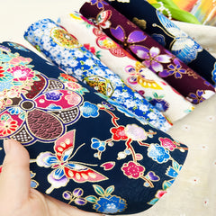 5pcs Butterfly Printed Cotton Fabric DIY Sewing And Scrapbooking Cloth