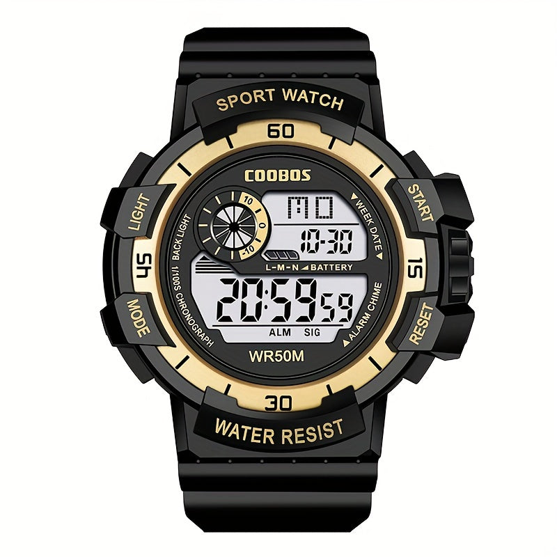 Kids Sports Watch Waterproof Glow Electronic Watch