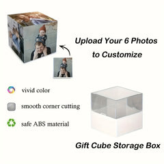 Custom 6 Photo Magic Album Bright Neutral Tones PVC Material Unique Gift