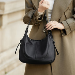 Stylish Cowhide Handbag for Parties and Daily Use