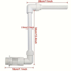 Adjustable Spa Waterfall Fountain for Above In Ground Pool