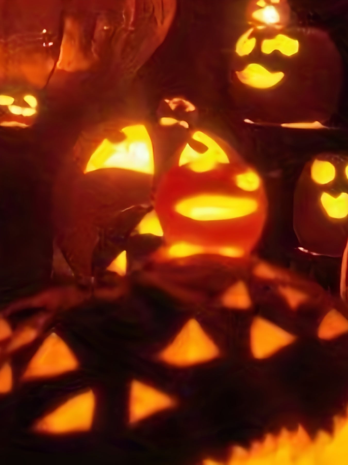 Kids Halloween Pumpkin Face 3D Print Casual T-shirt