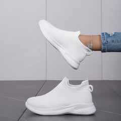 Girl's Comfy Non Slip Sock Shoes - Breathable Sneakers