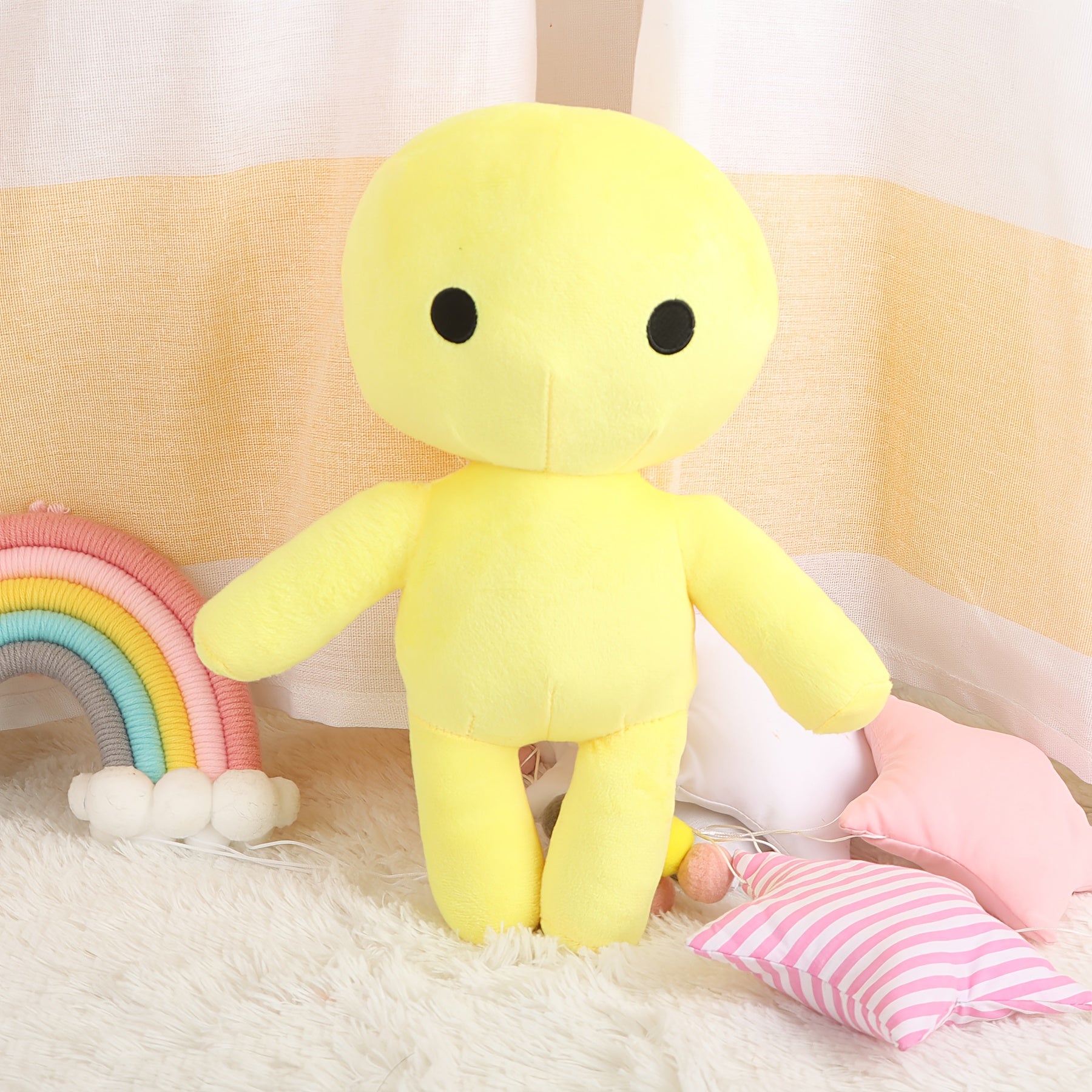 Wobbly Life Plush Toy Green Octopus Stuffed Doll Soft Fabric for Gamers