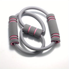 8 Shaped Yoga Tension Belt for Full Body Training - Rubber Resistance Band