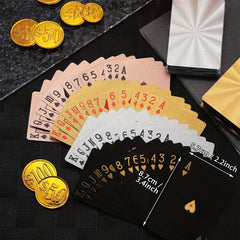 Waterproof Plastic Playing Cards Retro Style