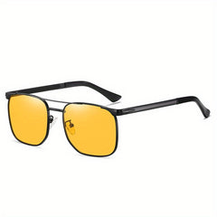 Men's Square Frame Sunglasses - UV Protection Eyewear