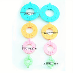 4pcs Knitting Wool Ball Maker DIY Knitting Tools Random