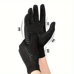 Full Finger Warm Gloves Winter Silicone Non slip Gloves for Sports