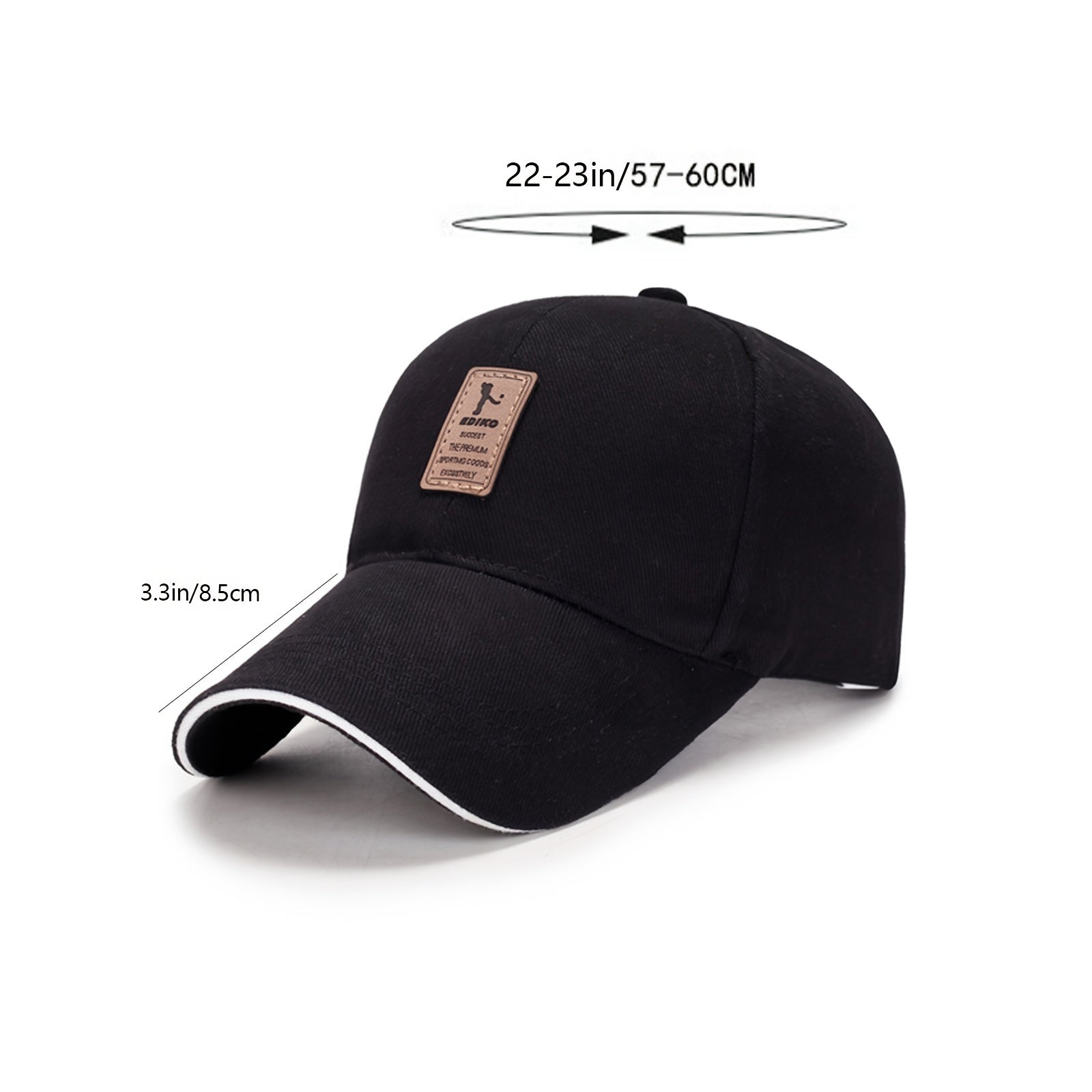 Men's Baseball Cap Casual Cotton Outdoor Sun Hat