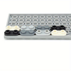 50pcs 1X2 Round Stud Blocks Double Sided Building Toy
