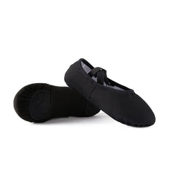 Toddler Girls Ballet Shoes Canvas Ballet Slippers Dance Yoga Practice Shoes
