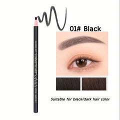 Waterproof Drawstring Eyebrow Pencil Smudge Proof Wooden Hard Refill