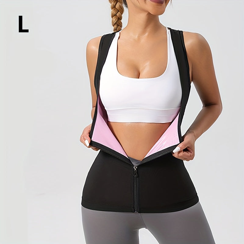 Women's Sports Sweat Vest Yoga Sauna Shapewear Corset Strap