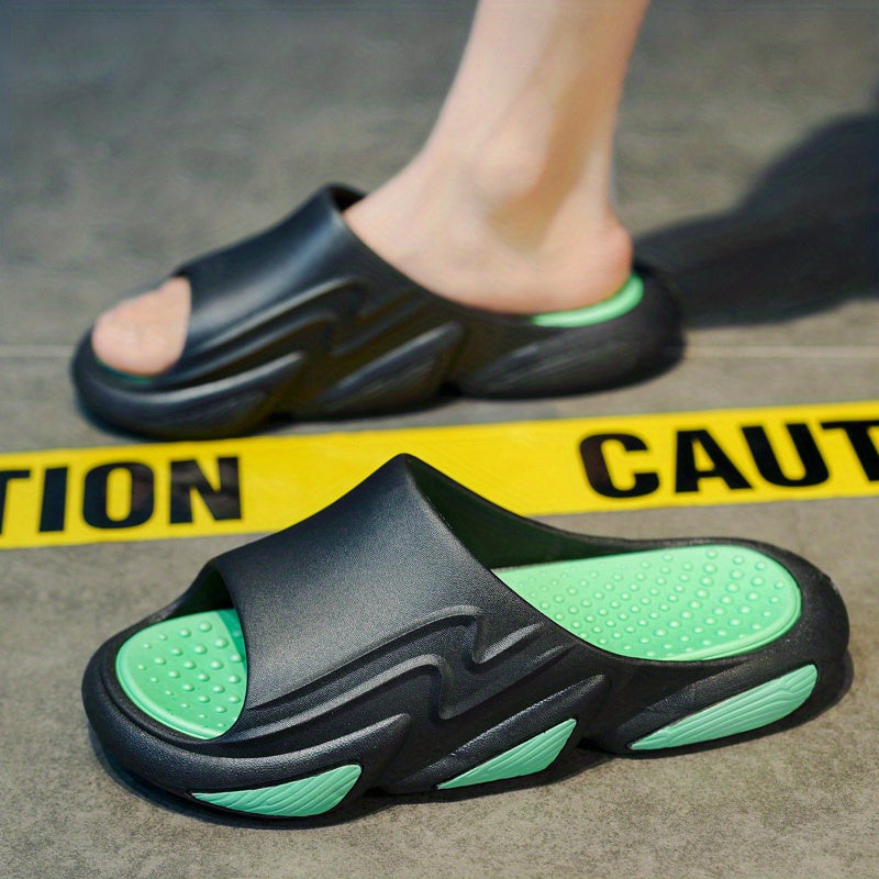 Men's Quick Drying Non Slip Slides For Indoor & Outdoor Summer
