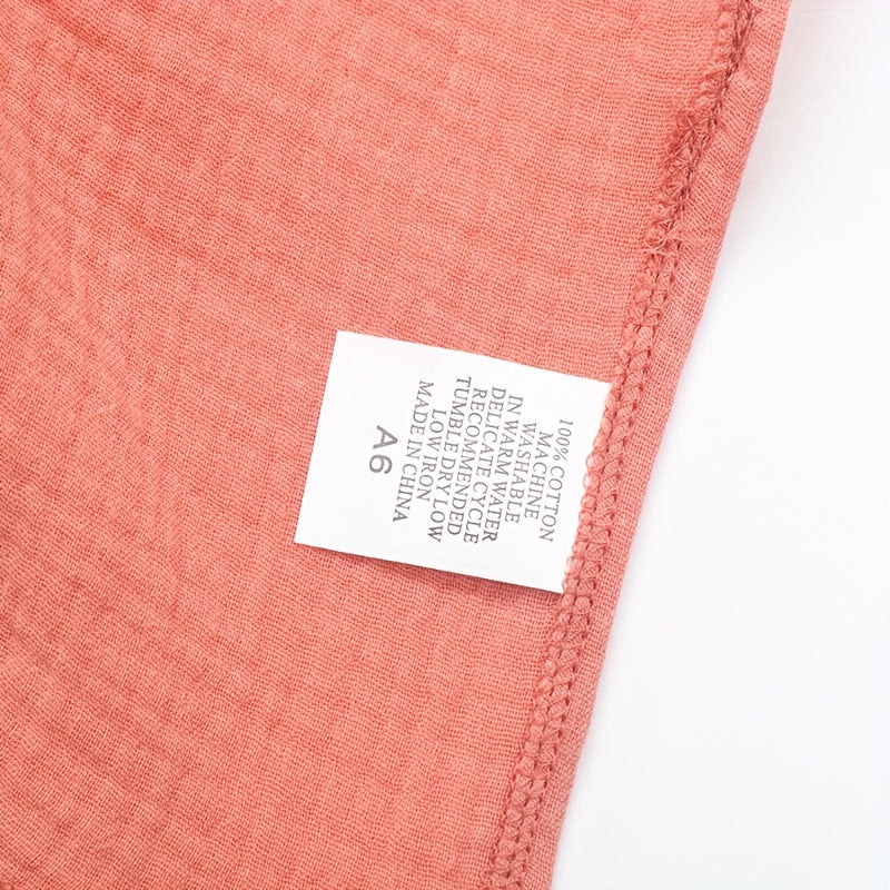 Kids' Red Cotton Comfort Towel w/ Pacifiers - High Temp Disinfection