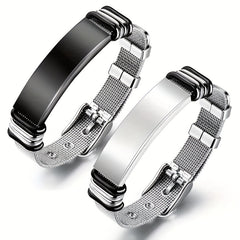 Stainless Steel Couple Bracelet Titanium Steel Unisex Bracelet