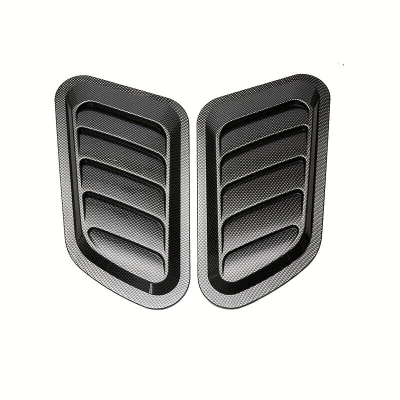 2pcs Car False Air Outlet Hood Vent Decoration Accessories