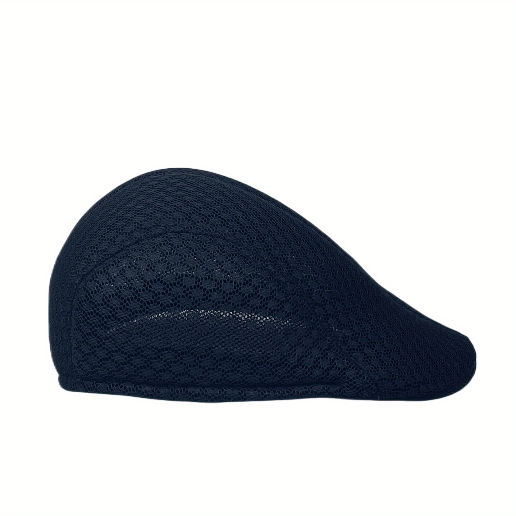 Unisex Hollowed Out Mesh Newsboy Hat Irish Taxi Driver Hats