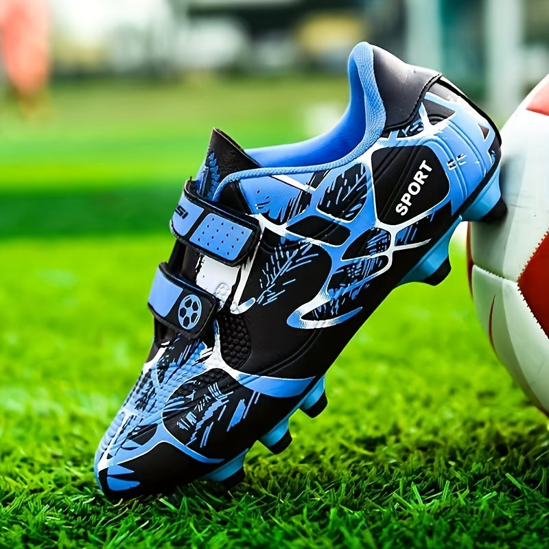 Boys Soccer Cleats Non Slip Breathable Comfy Ready for Competition