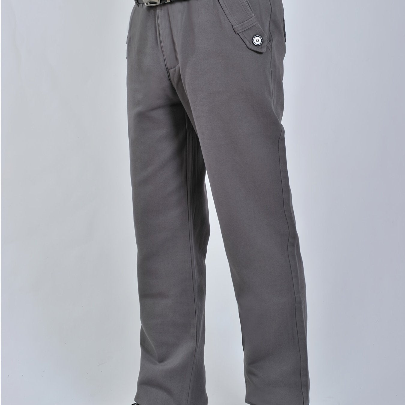 Men's Business Cotton Straight Pants