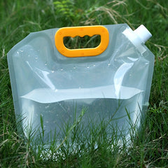 5pcs Spout Sealed Stand Up Food Storage Pouch Visual Transparent Thickened