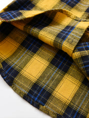 Boys' Colorblock Plaid Shirts