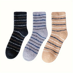5pairs Winter Fuzzy Warm Socks Coral Fleece Socks