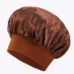 Wide Elastic Cap Hair Care Hat for Sleep