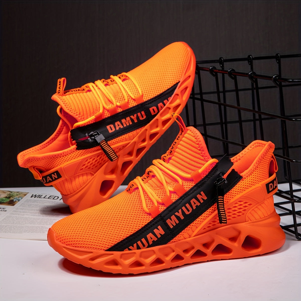 Men's Lightweight Running Sneakers Breathable Jogging Shoes