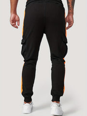 Men's Stretch Joggers with Drawstring Waist