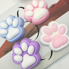 Squishy Plush Cat Paw Relaxation Squeeze Toy