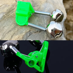 5pcs Sea Rod Plastic Alarm Bell Clip Fishing Bite Indicators