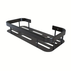 Home Storage Rack Aluminum Square Basket Wall-mounted Shelf for Bathroom Wash