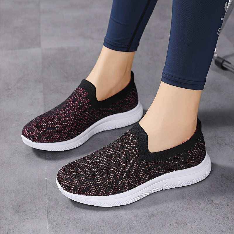Women's Slip on Sports Sneakers Lightweight Outdoor Walking Shoes