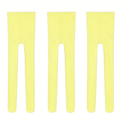 3 Pairs Girls Thin Breathable Pantyhose for School and Daily Wear