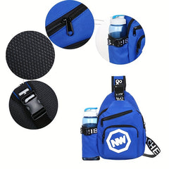 Kids Chest Bag Water Bottle Storage Boys Girls Sling Bag Card Money Holder